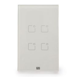 Interruptor Inteligente Touch Wi-Fi 4 botões Led B... - MAQPART