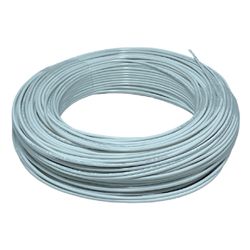 100mts Cabo Flexivel 2,5mm² Branco 750v Anti-chama... - MAQPART
