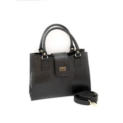 BOLSA FEMININA ESTILO PASTA PRETA-VINLENE - BFEPPV... - VINLENE