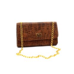 BOLSA FEMININA PEQUENA ESTILO BALADA MARROM-VINLEN... - VINLENE