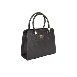 BOLSA FEMININA CROCO PRETA-VINLENE - BFCPV-34 - VINLENE
