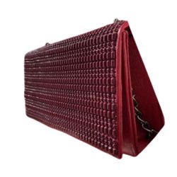 BOLSA FEMININA EXCLUSIVA VERMELHA BORDO - VINLENE ... - VINLENE