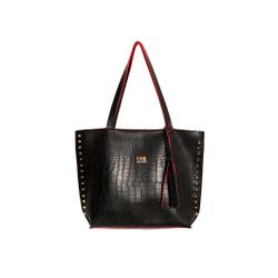 BOLSA FEMININA SACOLA PRETA -VINLENE - BFDP-11 - VINLENE