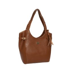 BOLSA FEMININA ESTILO SACOLA CROCO MARROM-VINLENE ... - VINLENE