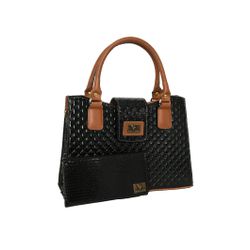 kIT BOLSA FEMININA ESTILO PASTA+ UMA CARTEIRA-VINL... - VINLENE