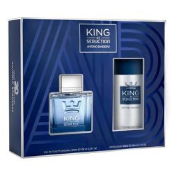 Coffret King Of Seduction Antonio Banderas Perfume... - VINTAOCOSMETICOS