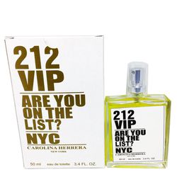 Perfume 212 Vip Carolina Herrera 50ml - VINTAOCOSMETICOS