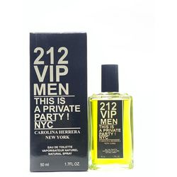 Perfume 212 Vip Men Carolina Herrera 50ml - VINTAOCOSMETICOS