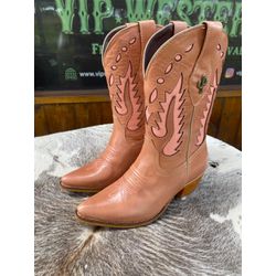 Bota Bico Fino Pessego - 11308 - VIP WESTERN