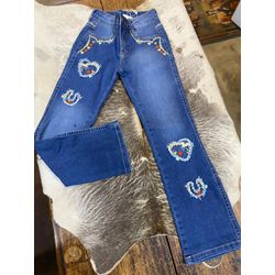 Calça Infantil Bordada - 261949 - VIP WESTERN