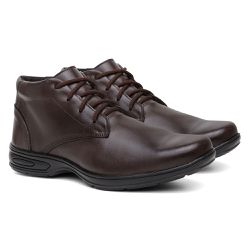 BOTA COTURNO SOCIAL MASCULINO VITIELLO CAFÉ - VITIELLO