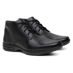 BOTA COTURNO SOCIAL MASCULINO VITIELLO PRETO - VITIELLO