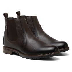 BOTINA MASCULINA CHELSEA VITIELLO CAFÉ - VITIELLO