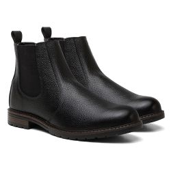 BOTINA MASCULINA CHELSEA VITIELLO PRETO - VITIELLO