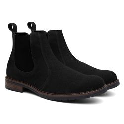 BOTINA MASCULINA CHELSEA VITIELLO CAMURÇA PRETO - VITIELLO