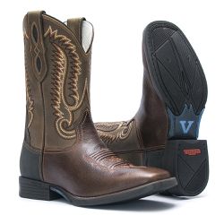 Bota Masculina - Caf... - Vitrine Country