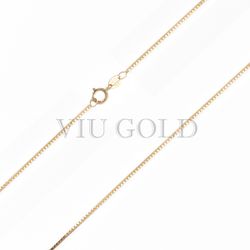 Corrente Veneziana de 40cm em ouro 18k amarelo - CR-002 - VIU GOLD