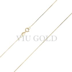 Corrente Veneziana de 45cm em ouro 18k amarelo - CR-003 - VIU GOLD