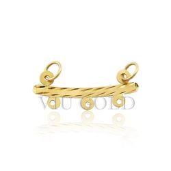 Pingente Canga em Ouro Amarelo 18K - P-001 - VIU GOLD