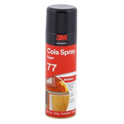 ADESIVO SPRAY SUPER 77 330GR - 3M - 01352 - VIVA COR TINTAS