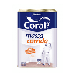 MASSA CORRIDA 25KG - CORAL - VIVA COR TINTAS
