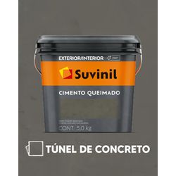 Cimento Queimado 5KG Suvinil - Túnel de Concr... - VIVA COR TINTAS