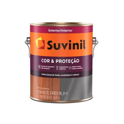 Esmalte Cor e Proteção Fosco Suvinil - Branco... - VIVA COR TINTAS