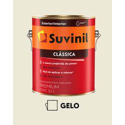 Tinta Clássica Suvinil - Gelo - V0159 - VIVA COR TINTAS