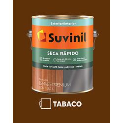 Esmalte Seca Rápido Brilhante Suvinil - Tabaco - VIVA COR TINTAS