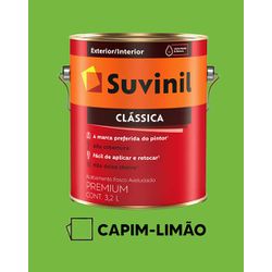 Tinta Clássica Suvinil - Capim-limão - V0158 - VIVA COR TINTAS