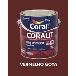 Esmalte Sintético Brilhante Coralit - Vermelh... - VIVA COR TINTAS