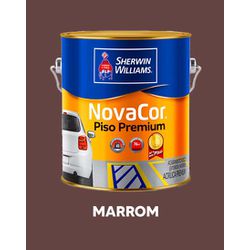 Tinta Piso Novacor - Marrom - V0252 - VIVA COR TINTAS