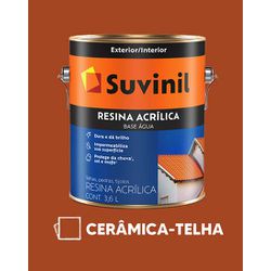 Resina Acrílica Base Água Suvinil - Cerâmica-... - VIVA COR TINTAS