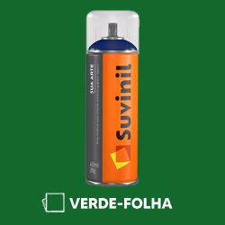 Spray Sua Arte Suvinil - Verde-folha - 17832 - VIVA COR TINTAS