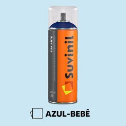 Spray Sua Arte Suvinil - Azul-bebê - 17818 - VIVA COR TINTAS