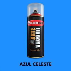 Spray Arte Urbana 400ml - Azul Celeste - 2057 - VIVA COR TINTAS