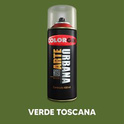 Spray Arte Urbana 400ml - Verde Toscana - 206... - VIVA COR TINTAS