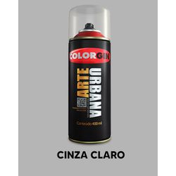 Spray Arte Urbana 400ml - Cinza Claro - 20614 - VIVA COR TINTAS