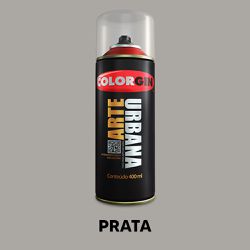 Spray Arte Urbana 400ml - Prata - 21096 - VIVA COR TINTAS