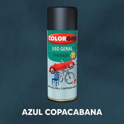 Spray Uso Geral Colorgin - Azul Copacabana - ... - VIVA COR TINTAS