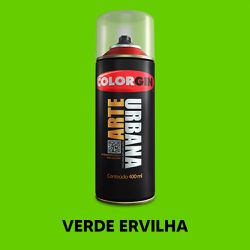 Spray Arte Urbana 400ml - Verde Ervilha - 205... - VIVA COR TINTAS