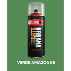 Spray Arte Urbana 400ml - Verde Amazonas - 2... - VIVA COR TINTAS