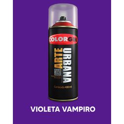 Spray Arte Urbana 400ml - Violeta Vampiro - 2... - VIVA COR TINTAS