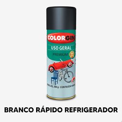 Spray Uso Geral Colorgin - Branco Rápido Refr... - VIVA COR TINTAS