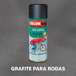Spray Uso Geral Colorgin - Grafite Para Rodas... - VIVA COR TINTAS