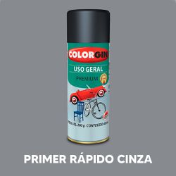 Spray Uso Geral Colorgin - Primer Rápido Cinz... - VIVA COR TINTAS