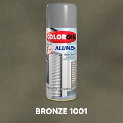 Spray Alumen Colorgin - Bronze 1001 - 23081 - VIVA COR TINTAS