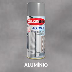 Spray Alumen Colorgin - Alumínio - 11944 - VIVA COR TINTAS