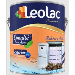 Esmalte Base Água Branco Leolac 900ml - 22013 - VIVA COR TINTAS