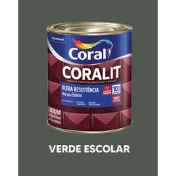 Esmalte Sintético 900ml Fosco Coralit - Verde... - VIVA COR TINTAS